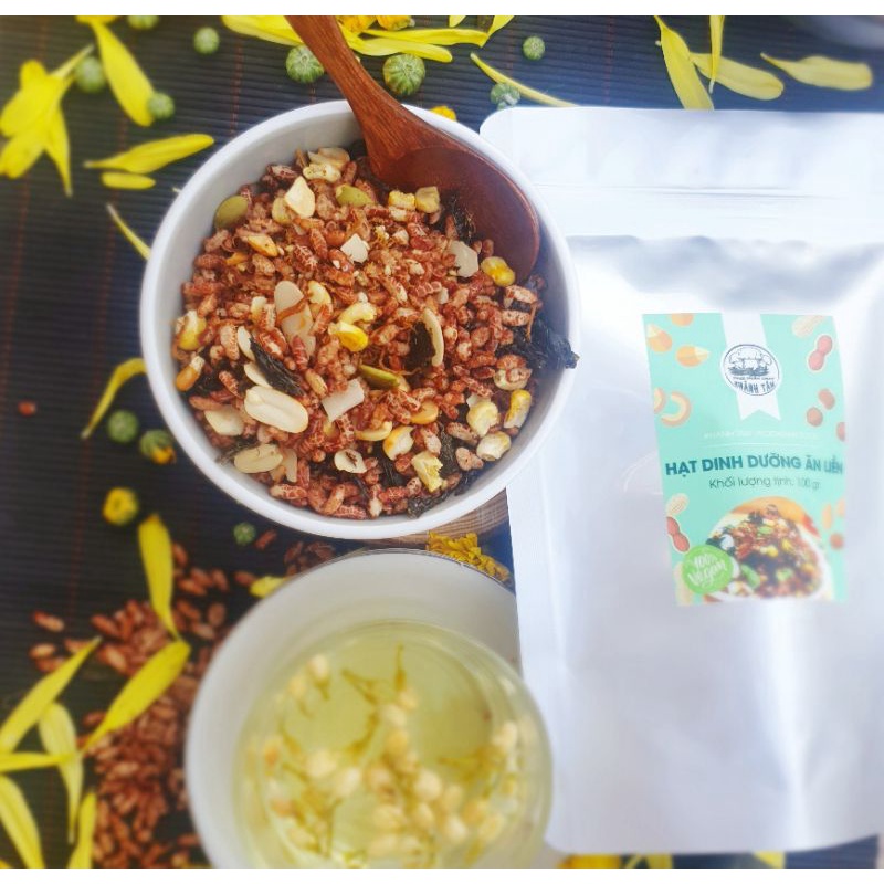 Hạt dinh dưỡng ăn liền bịch 100 gr